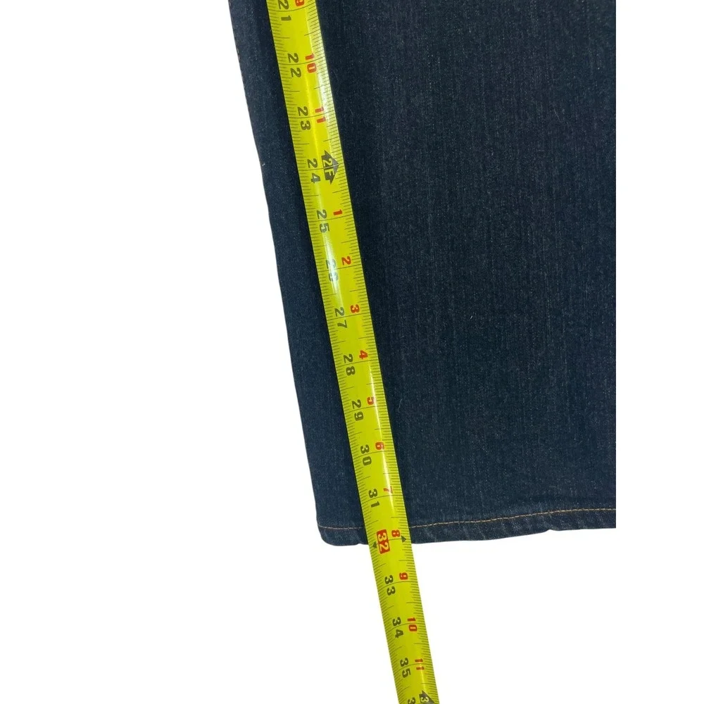 Aéropostale‎ Straight Jeans Mens 36X32 Blue Denim Cotton Stretch Mid Rise Travel
